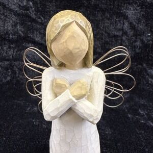 Willow Tree Sign For‎ Love 2003 Demdaco 5.5" Angel Figurine By Susan Lordi